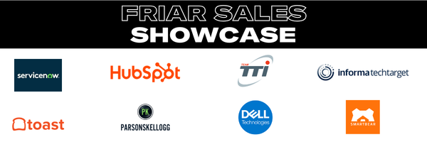 Friar Sales Showcase Header
